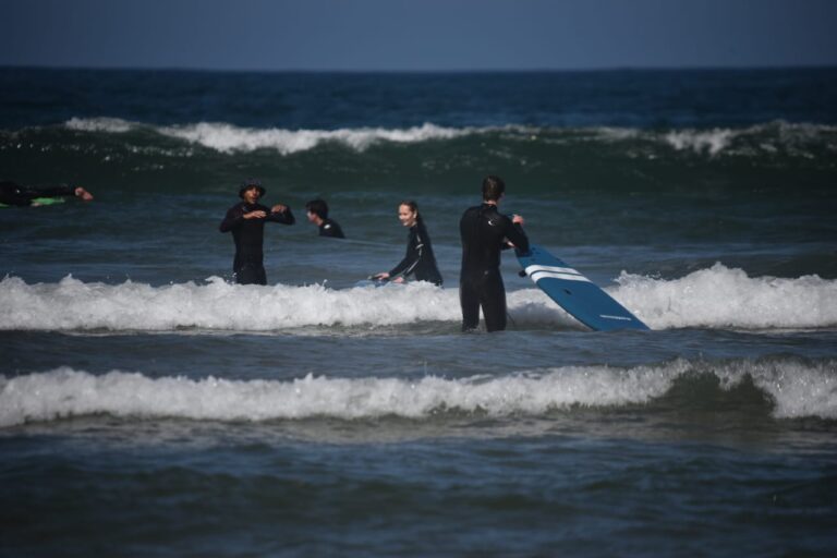 intermediate surfers in agadir and tamraght learn to surf